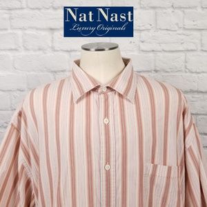 Nat Nast Button Front Island Shirt XXL  A4